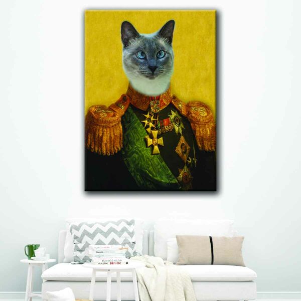 colonel portrait canvas art