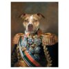 emperor pet portrait poster