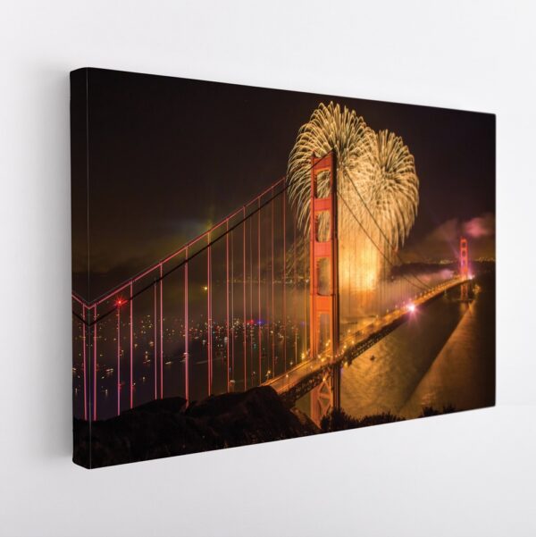 golden gate bridge stretched canvas