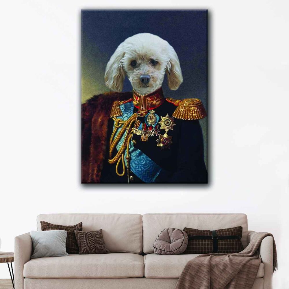 the general portrait canvas art