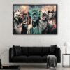 the purge election year floating frame canvas