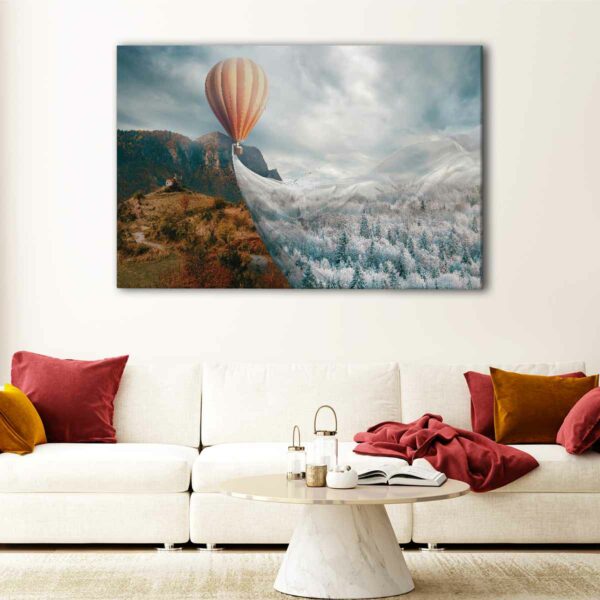 1 panels autumn fantasy canvas art