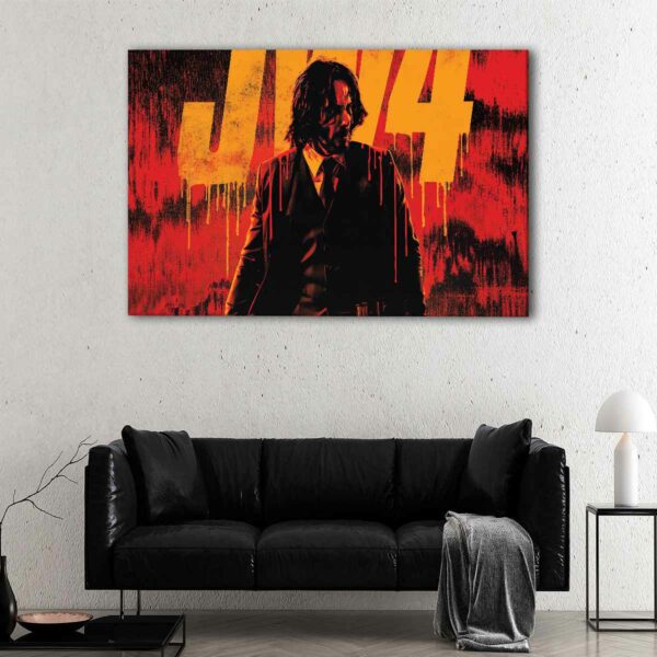 1 panels john wick chapter 4 canvas art