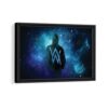 alan walker framed canvas black frame