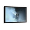 arya stark framed canvas black frame