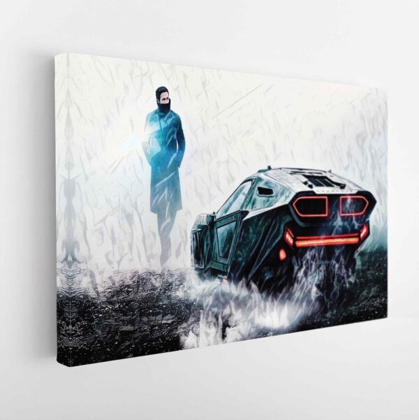 blade runner stretched canvas