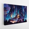 cosmic ocean stretched canvas