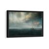 game of thrones ship framed canvas black frame