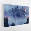 game of thrones warriors stretched canvas