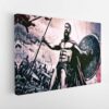 king leonidas stretched canvas