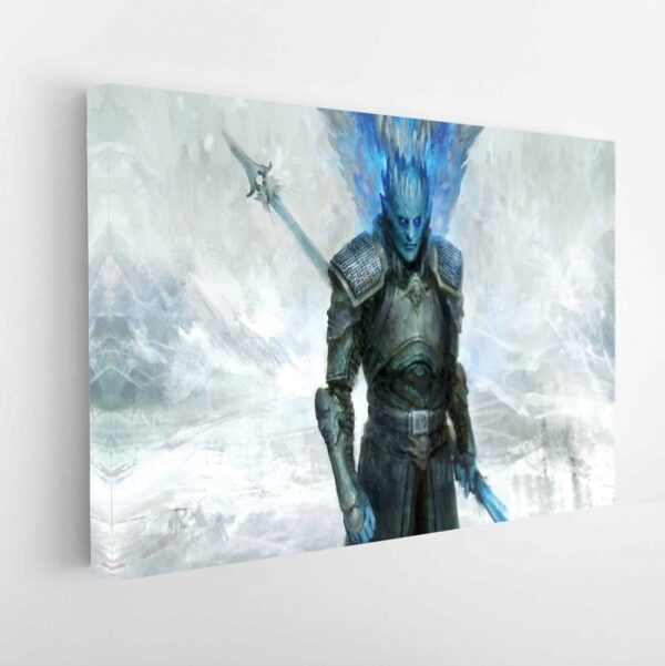 night king stretched canvas