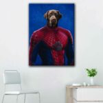 spider pet portrait canvas art