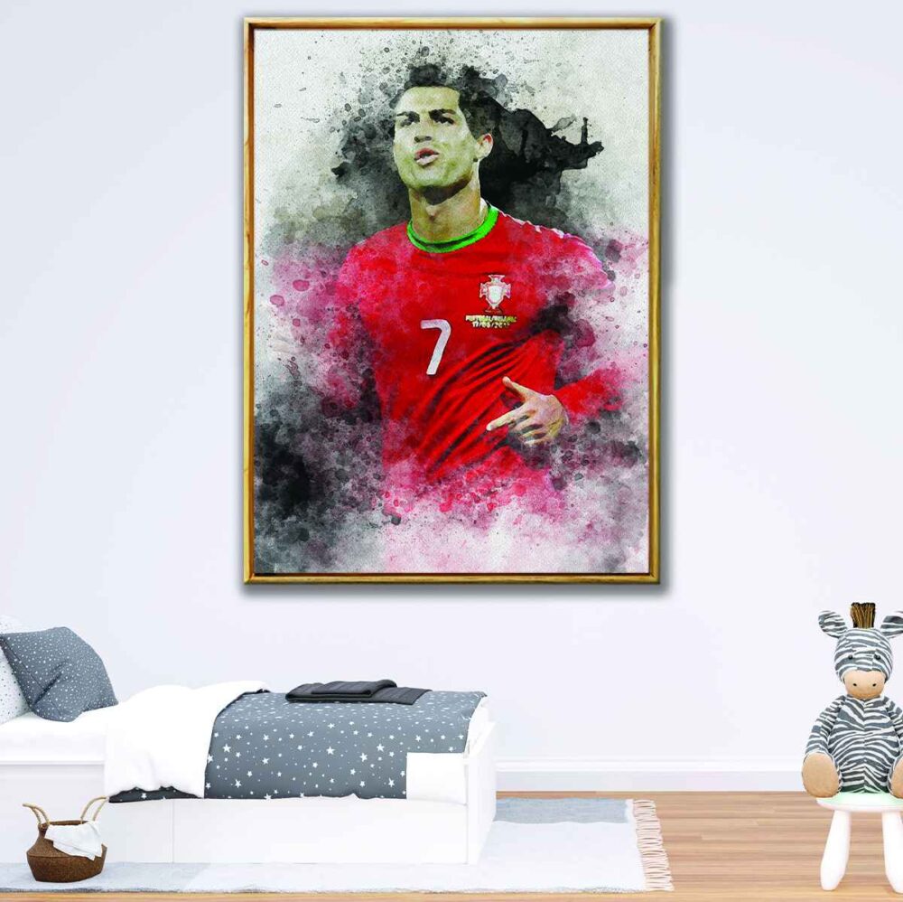 cristiano ronaldo canvas art1