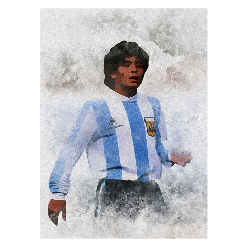 diego maradona poster