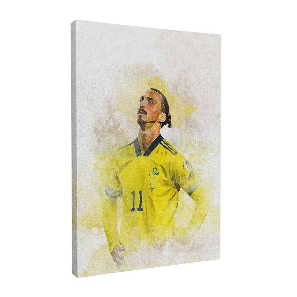 zlatan ibrahimović canvas