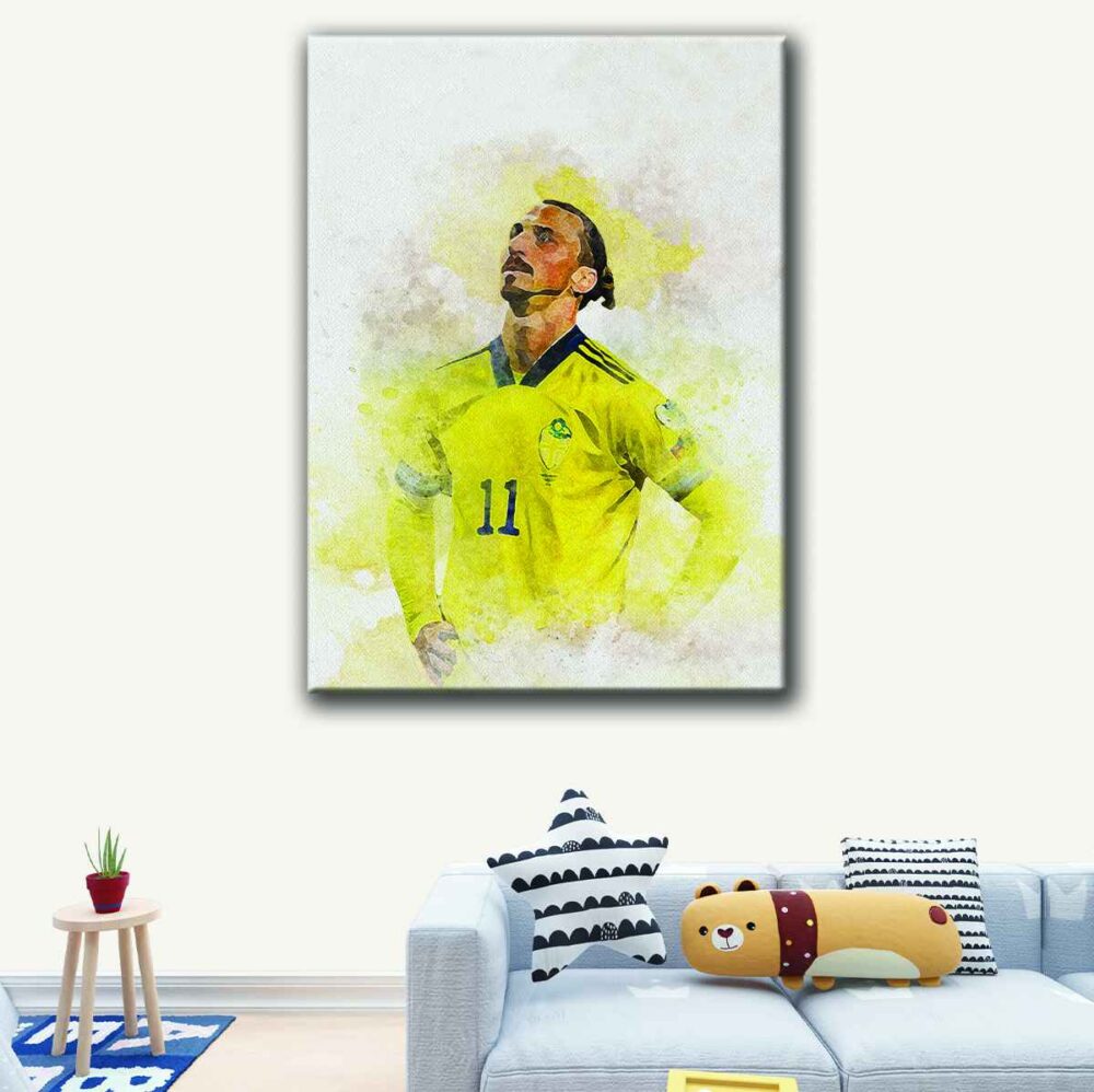 zlatan ibrahimović canvas art