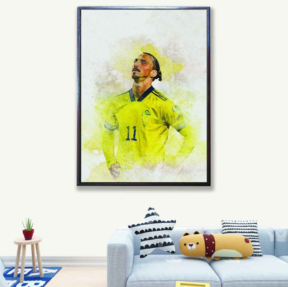 zlatan ibrahimović canvas art1