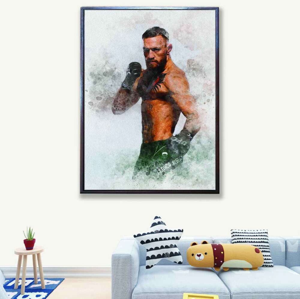 conor mcgregor canvas art1