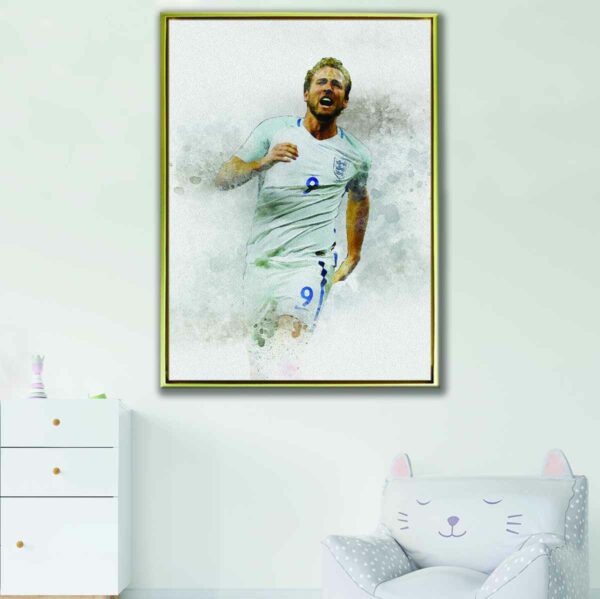 harry kane canvas art1