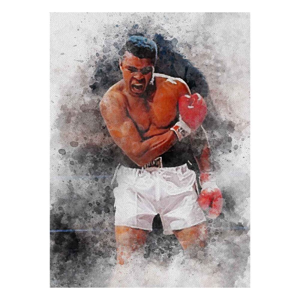 muhammad ali klay poster