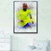 neymar da silva canvas art1