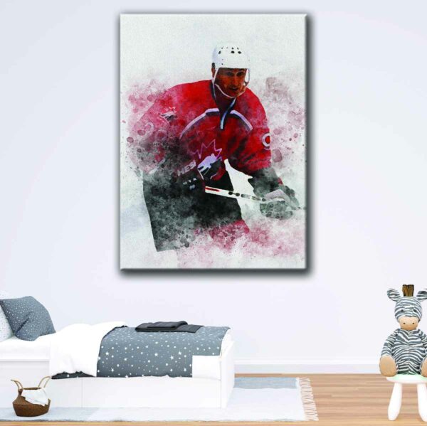 wayne gretzky canvas art