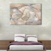 1 panels neutral marble canvas art