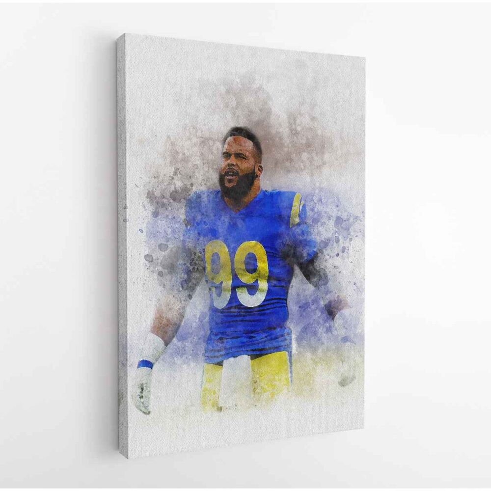 aaron donald canvas