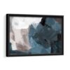 contemporary abstract framed canvas black frame