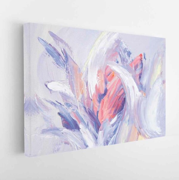 tableau sur toile imprimée abstrait floral