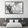 luxury marble floating frame canvas