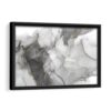 luxury marble framed canvas black frame