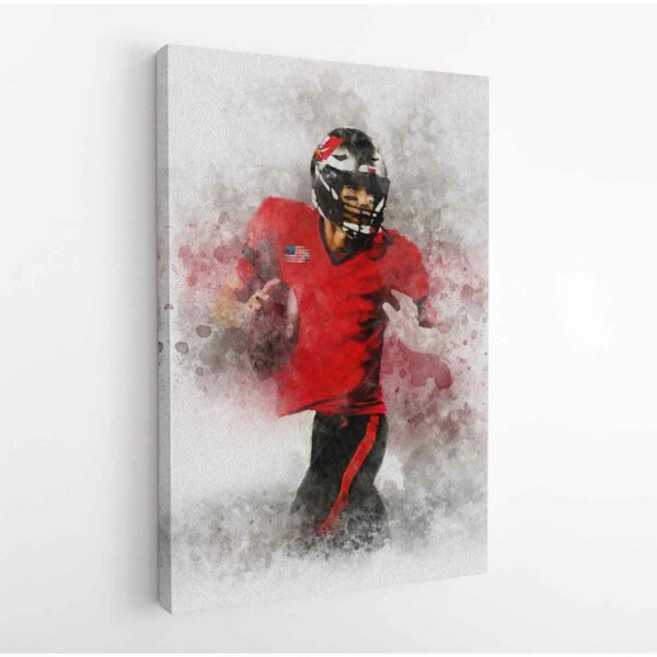 tom brady canvas