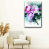 1 panels acrylic flowers canvas art2