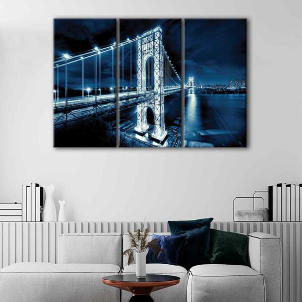 3 panels george washington bridge