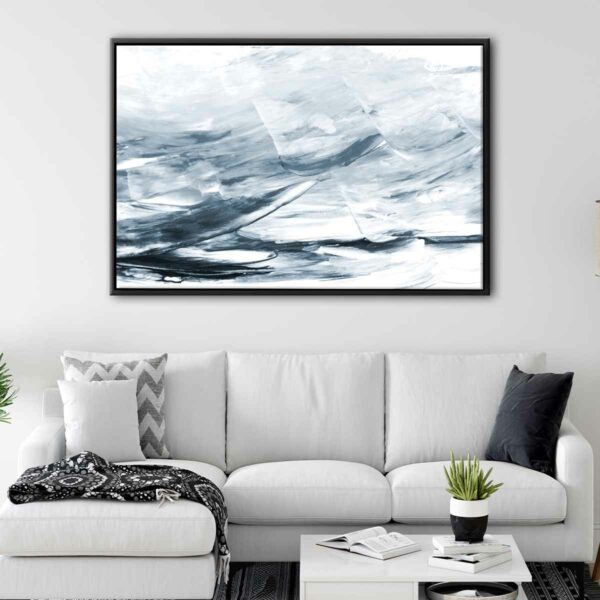 hidden sea floating frame canvas