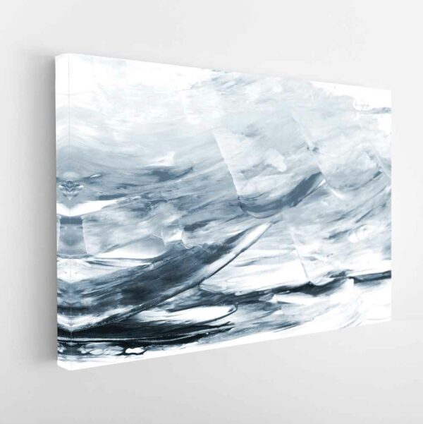 hidden sea stretched canvas