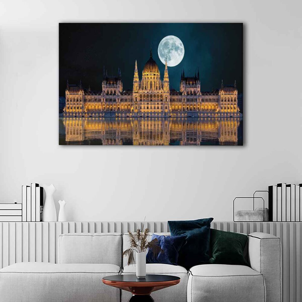 1 panels hungary parliament canvas art