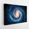  tableau sur toile imprimée galaxie bleue