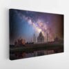 taj mahal stretched canvas