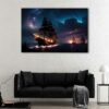 1 panels sailing in the storm canvas art