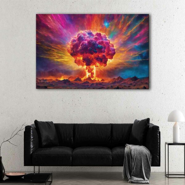 1 panels the great explosion canvas art