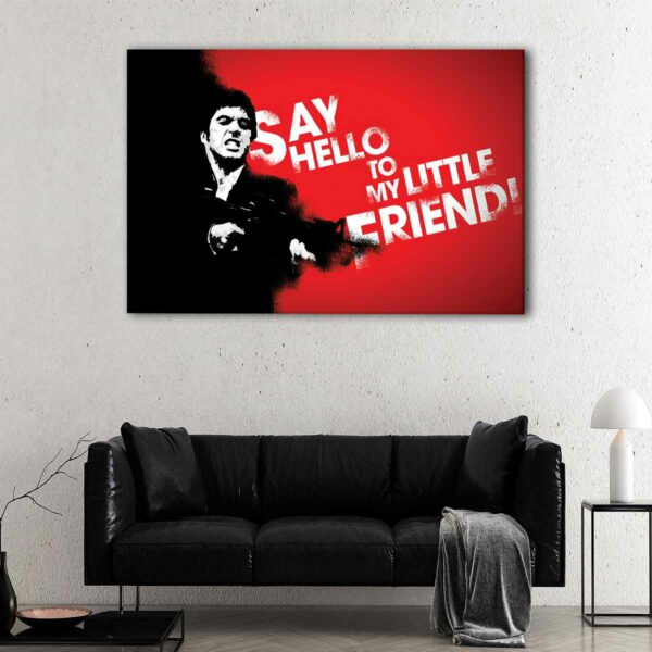 1 panels tony montana canvas art