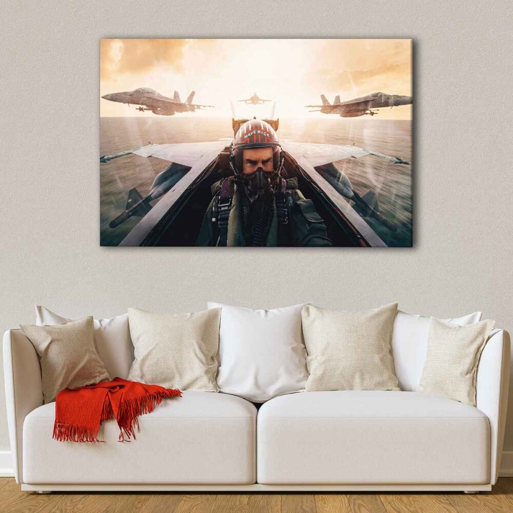 1 panels top gun maverick 1 canvas art