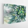 exotic flower stretched canvas