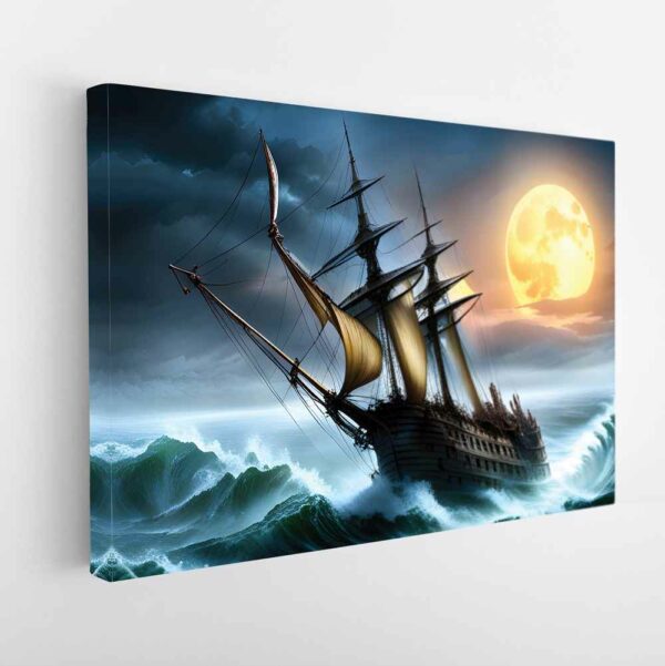 flying dutchman stretched canvas