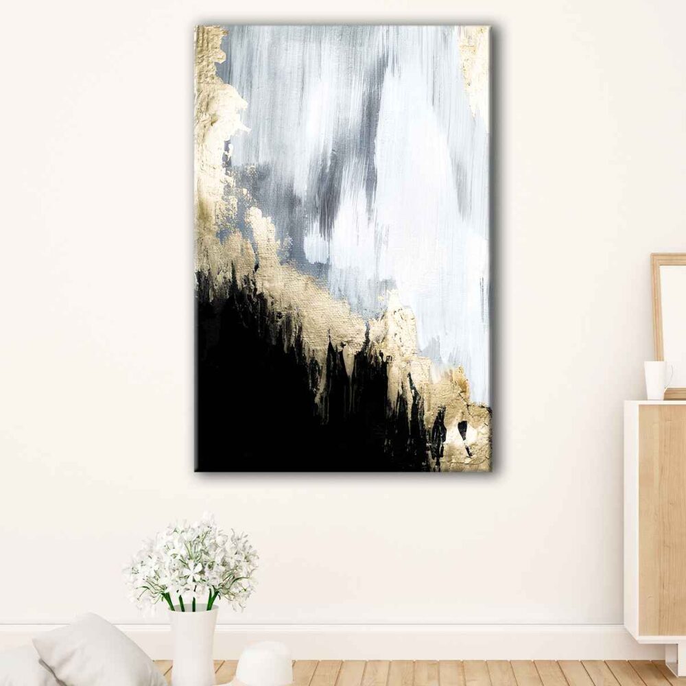 golden marble canvas art1