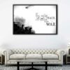 war quote floating frame canvas