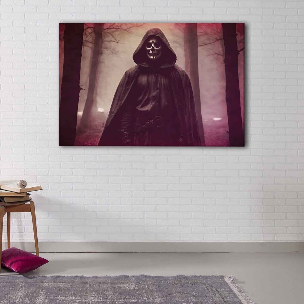 1 panels death evil canvas art