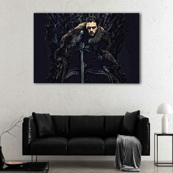 1 panels jon snow 2 canvas art